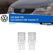 0 Luci Lettura LED VW Touran 1T 2003 - 2009: T10 Bolt T10: LED Bolt 6000k (Coppia)