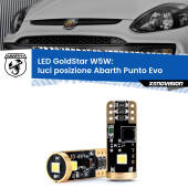0 Luci posizione LED Abarth Punto Evo  2010-2014: T10 GoldStar T10 (W5W) Goldstar Coppia LED Canbus Next Gen