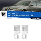 0 Luci posizione LED Alfa romeo 164  1987-1998: T10 Bolt T10: LED Bolt 6000k (Coppia)