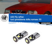 0 Luci posizione LED Alfa romeo 33  1990-1994: W5W Fly W5W: Lampadine LED Fly 6000k (Coppia)