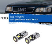 0 Luci posizione LED Audi A6 C4 1994-1997: W5W Fly W5W: Lampadine LED Fly 6000k (Coppia)