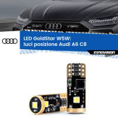 0 Luci posizione LED Audi A6 C8 2018in poi: T10 GoldStar T10 (W5W) Goldstar Coppia LED Canbus Next Gen