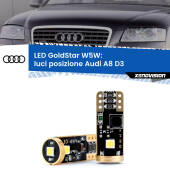 0 Luci posizione LED Audi A8 D3 2002-2009: T10 GoldStar T10 (W5W) Goldstar Coppia LED Canbus Next Gen