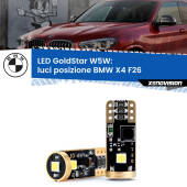 0 Luci posizione LED BMW X4 F26 2014-2017: T10 GoldStar T10 (W5W) Goldstar Coppia LED Canbus Next Gen
