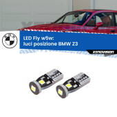 0 Luci posizione LED BMW Z3  1997-2003: W5W Fly W5W: Lampadine LED Fly 6000k (Coppia)