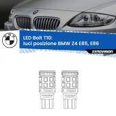 0 Luci posizione LED BMW Z4 E85, E86 2003-2008: T10 Bolt T10: LED Bolt 6000k (Coppia)
