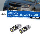 0 Luci posizione LED Chevrolet Cruze J300 2009-2019: W5W Fly W5W: Lampadine LED Fly 6000k (Coppia)