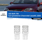 0 Luci posizione LED Chevrolet Lacetti J200 2002-2009: T10 Bolt T10: LED Bolt 6000k (Coppia)