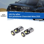 0 Luci posizione LED Chevrolet Niva 2123 2002-2009: W5W Fly W5W: Lampadine LED Fly 6000k (Coppia)