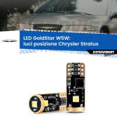 0 Luci posizione LED Chrysler Stratus  1995-2001: T10 GoldStar T10 (W5W) Goldstar Coppia LED Canbus Next Gen