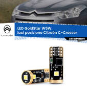 0 Luci posizione LED Citroën C-Crosser  2007-2012: T10 GoldStar T10 (W5W) Goldstar Coppia LED Canbus Next Gen