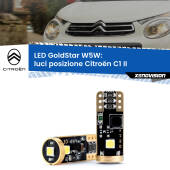 0 Luci posizione LED Citroën C1 II 2014in poi: T10 GoldStar T10 (W5W) Goldstar Coppia LED Canbus Next Gen