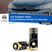 0 Luci posizione LED Citroën C4 Aircross 2010-2018: T10 GoldStar T10 (W5W) Goldstar Coppia LED Canbus Next Gen