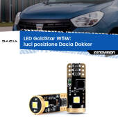 0 Luci posizione LED Dacia Dokker 2012in poi: T10 GoldStar T10 (W5W) Goldstar Coppia LED Canbus Next Gen