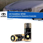 0 Luci posizione LED Daewoo Evanda 2002-2005: T10 GoldStar T10 (W5W) Goldstar Coppia LED Canbus Next Gen