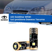 0 Luci posizione LED Daewoo Tacuma 2000-2005: T10 GoldStar T10 (W5W) Goldstar Coppia LED Canbus Next Gen