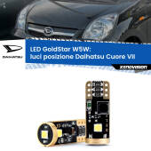 0 Luci posizione LED Daihatsu Cuore VII 2007-2018: T10 GoldStar T10 (W5W) Goldstar Coppia LED Canbus Next Gen
