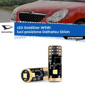 0 Luci posizione LED Daihatsu Sirion 2005-2008: T10 GoldStar T10 (W5W) Goldstar Coppia LED Canbus Next Gen