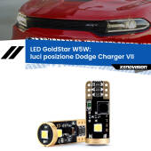 0 Luci posizione LED Dodge Charger VII 2011-2014: T10 GoldStar T10 (W5W) Goldstar Coppia LED Canbus Next Gen