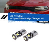 0 Luci posizione LED Dodge Charger VII 2011-2014: W5W Fly W5W: Lampadine LED Fly 6000k (Coppia)