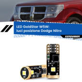 0 Luci posizione LED Dodge Nitro  2006-2012: T10 GoldStar T10 (W5W) Goldstar Coppia LED Canbus Next Gen