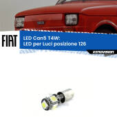0 Luci posizione LED Fiat 126 1972-2000: T4W Xenovision T4W (BA9S): Xenovision LED Canbus Bianco Lunare