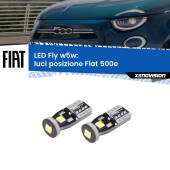 0 Luci posizione LED Fiat 500e 2020in poi: W5W Fly W5W: Lampadine LED Fly 6000k (Coppia)