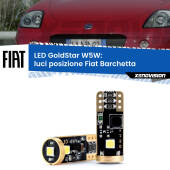 0 Luci posizione LED Fiat Barchetta  1995-2005: T10 GoldStar T10 (W5W) Goldstar Coppia LED Canbus Next Gen