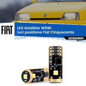 0 Luci posizione LED Fiat Cinquecento 1991-1999: T10 GoldStar T10 (W5W) Goldstar Coppia LED Canbus Next Gen