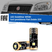 0 Luci posizione LED Fiat Doblo 223 2000-2010: T10 GoldStar T10 (W5W) Goldstar Coppia LED Canbus Next Gen