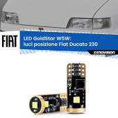 0 Luci posizione LED Fiat Ducato 230 1994-2002: T10 GoldStar T10 (W5W) Goldstar Coppia LED Canbus Next Gen