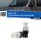0 Luci posizione LED Fiat Ducato 250 2014-2018: T20 Bolt T20: Bolt LED 6000k (Coppia)