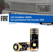 0 Luci posizione LED Fiat Ducato 290 1989-1994: T10 GoldStar T10 (W5W) Goldstar Coppia LED Canbus Next Gen