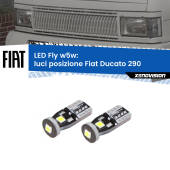 0 Luci posizione LED Fiat Ducato 290 1989-1994: W5W Fly W5W: Lampadine LED Fly 6000k (Coppia)