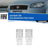 0 Luci posizione LED Fiat Linea 2007-2018: T10 Bolt T10: LED Bolt 6000k (Coppia)