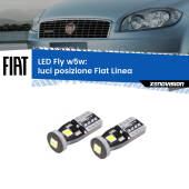 0 Luci posizione LED Fiat Linea 2007-2018: W5W Fly W5W: Lampadine LED Fly 6000k (Coppia)