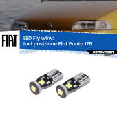 0 Luci posizione LED Fiat Punto 176 1993-1999: W5W Fly W5W: Lampadine LED Fly 6000k (Coppia)