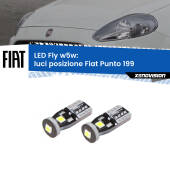 0 Luci posizione LED Fiat Punto 199 2012-2018: W5W Fly W5W: Lampadine LED Fly 6000k (Coppia)