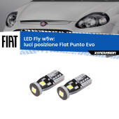 0 Luci posizione LED Fiat Punto Evo 2009-2015: W5W Fly W5W: Lampadine LED Fly 6000k (Coppia)