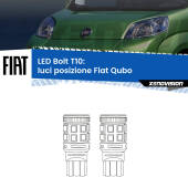 0 Luci posizione LED Fiat Qubo 2008-2021: T10 Bolt T10: LED Bolt 6000k (Coppia)