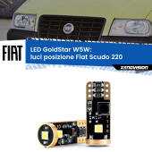 0 Luci posizione LED Fiat Scudo 220 1996-2006: T10 GoldStar T10 (W5W) Goldstar Coppia LED Canbus Next Gen