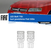 0 Luci posizione LED Fiat Stilo 2001-2006: T10 Bolt T10: LED Bolt 6000k (Coppia)