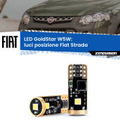 0 Luci posizione LED Fiat Strada 1999-2021: T10 GoldStar T10 (W5W) Goldstar Coppia LED Canbus Next Gen