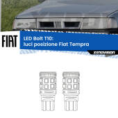 0 Luci posizione LED Fiat Tempra 1990-1996: T10 Bolt T10: LED Bolt 6000k (Coppia)