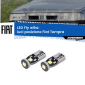 0 Luci posizione LED Fiat Tempra 1990-1996: W5W Fly W5W: Lampadine LED Fly 6000k (Coppia)