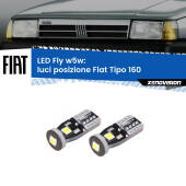 0 Luci posizione LED Fiat Tipo 160 1987-1996: W5W Fly W5W: Lampadine LED Fly 6000k (Coppia)