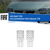 0 Luci posizione LED Fiat Ulysse 179 2002-2011: T10 Bolt T10: LED Bolt 6000k (Coppia)