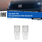 0 Luci posizione LED Fiat Ulysse III 2022in poi: T10 Bolt T10: LED Bolt 6000k (Coppia)