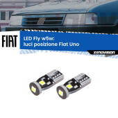 0 Luci posizione LED Fiat Uno 1983-1995: W5W Fly W5W: Lampadine LED Fly 6000k (Coppia)