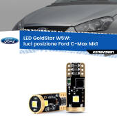 0 Luci posizione LED Ford C-Max Mk1 2003-2010: T10 GoldStar T10 (W5W) Goldstar Coppia LED Canbus Next Gen